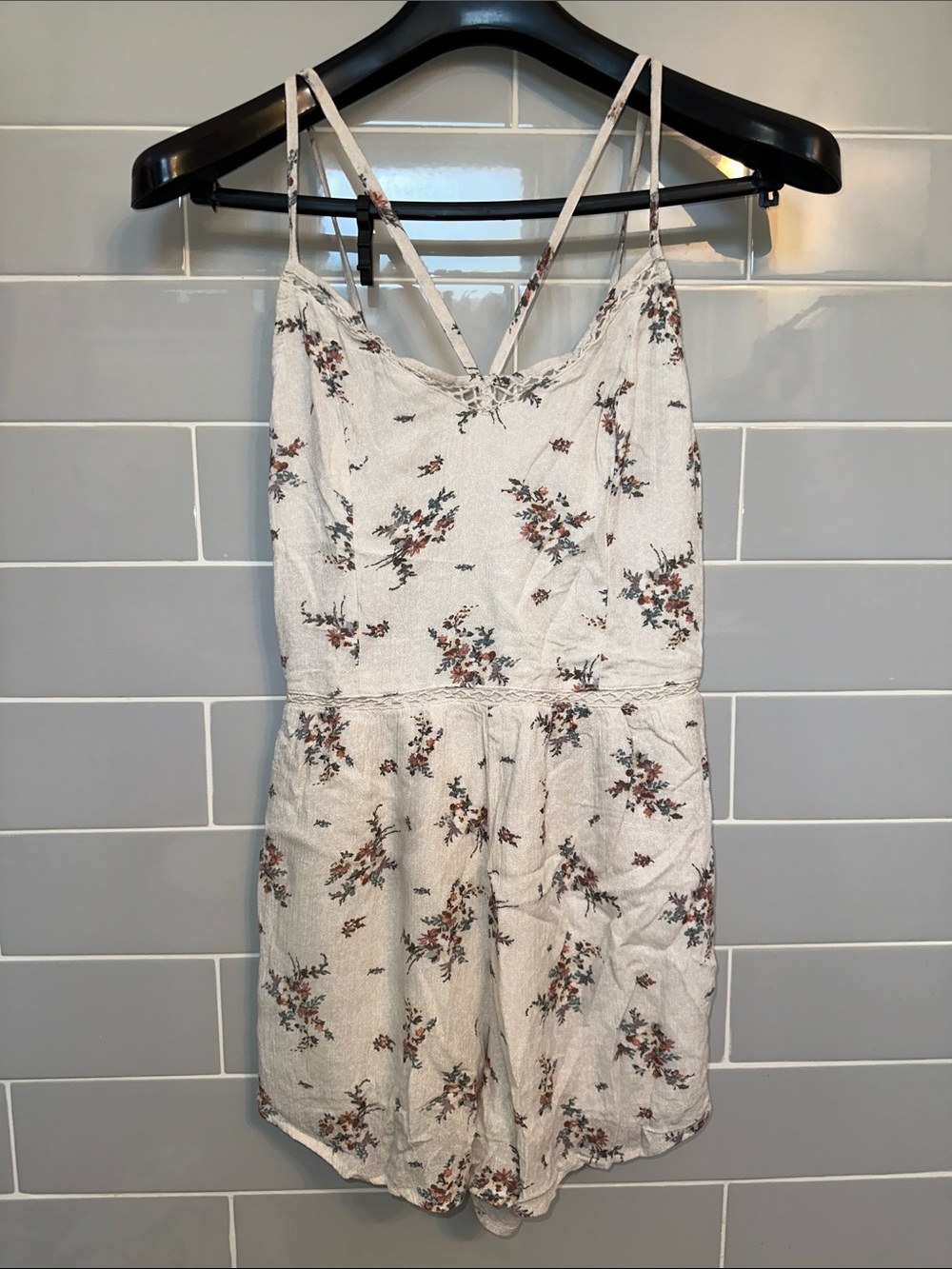 Hollister Floral Romper